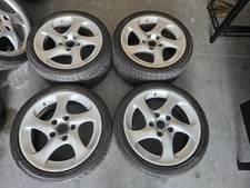 Porsche 996 Turbo Twist Rim Set Poland X 4 w/used Tires