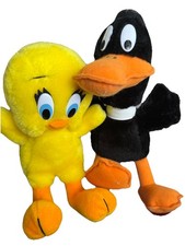 Vintage 1993 The 24K Company Tweety Bird  Daffy Duck Plush