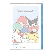 Kamiojapan Sanrio Beautifully Cuttable Notebook Close-up 012355