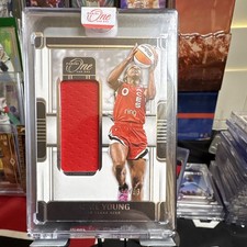 Panini 2025 One and One WNBA Jackie Young Las Vegas Aces Memorabilia /99