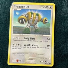 Pokémon TCG Regigigas Regular Rare Card 4/17 POP Series 9 HP100 2009 Eng on eBay