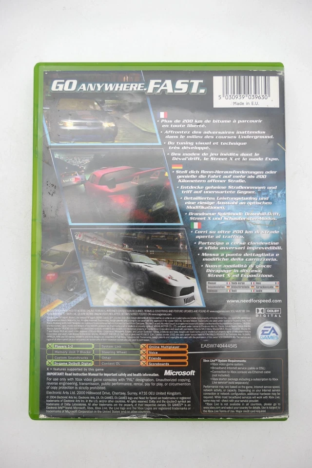 Need for Speed: Underground 2 Xbox Classic Spiel - Bild 4 von 4