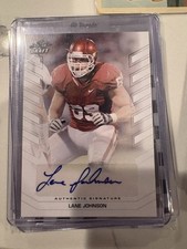 Lane Johnson Rookie AUTO 2013 Leaf Draft #BA-LJ2 Eagles