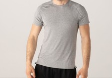 Men's Bamboo Activewear Short Sleeved Tshirt - Perfect For Gym Use