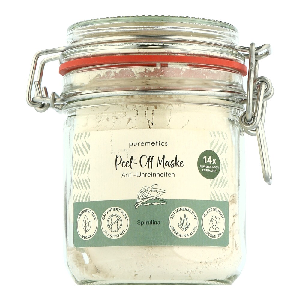 Отшелушивающая маска puremetics для борьбы с раздражением - Спирулина 130 г 6290₽