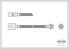 Flexible de frein Nissan PATROL