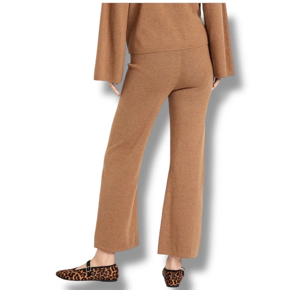 Banana Republic Tan Sweater Pants Women's XS Petite Comfort Loungewear - Image 3 of 4