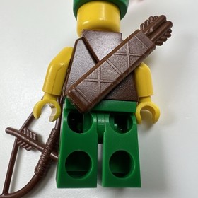 LEGO Castle Forestman Minifigure cas004 &ndash; Dark Forest 6079 &ndash; Complete