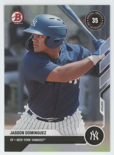 2021 Bowman Next Baseball America's Top 100 Prospects Jasson Dominguez #BA-1 A1