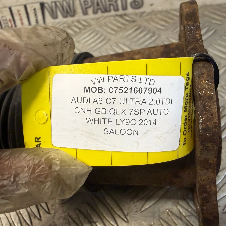 AUDI A6 C7 SALOON 2.0TDI AUTO CNH PASSENGER/DRIVER DRIVESHAFT 4H0407271K 08-15 - Image 2 of 4