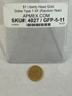 1851 $1 Liberty Head Gold Dollar Type 1 XF Pre-1933 Uncertified US Coin Gold
