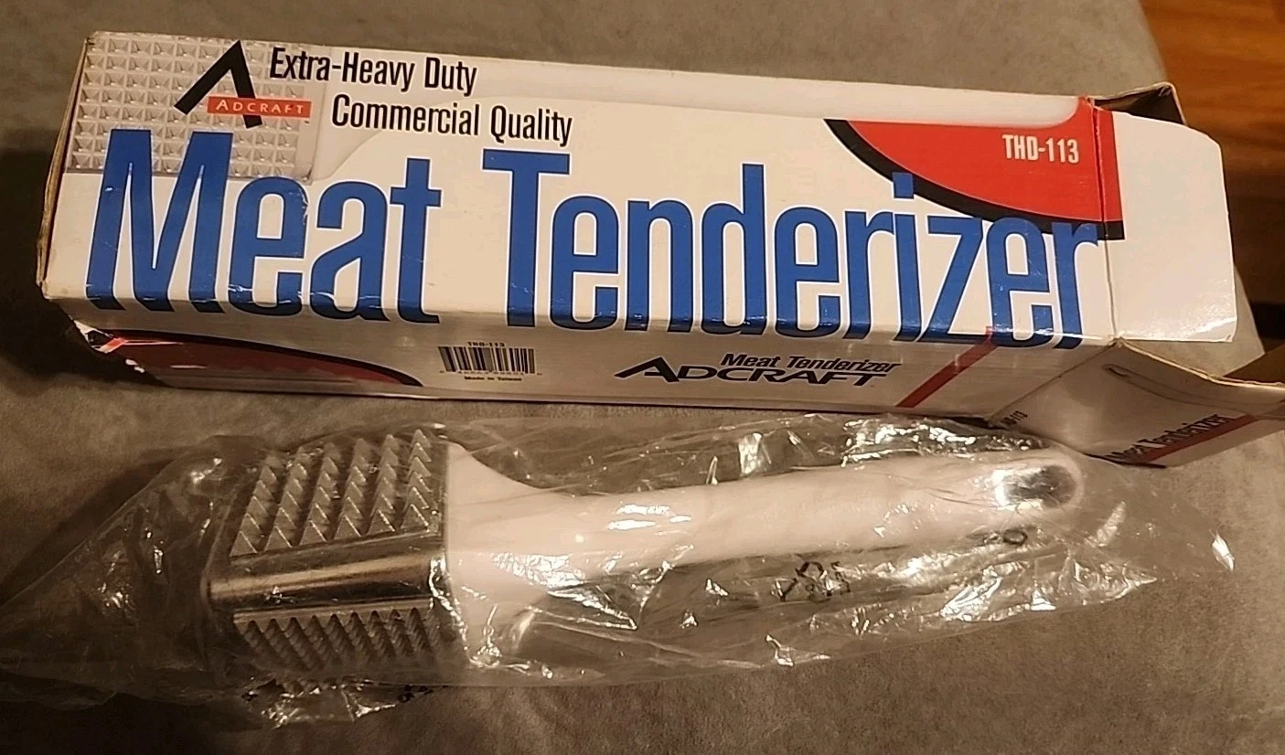 NOS Adcraft Extra Heavy Duty Commercial Meat Tenderizer TD-113 10-3/4" L
Opens in a new window or ta