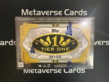 2025 Topps Tier One Baseball Hobby Factory Se...