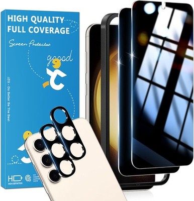 2PCS Privacy Screen Protector & Camera Protector for Samsung Galaxy S23 Plus 9H
