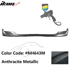 Fits 04-09 Honda S2000 AP2 2DR OE Style Front Bumper Lip PU #NH643M Anthracite