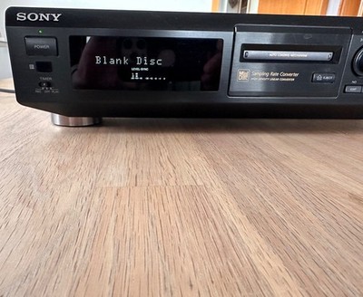Sony MDS-JE500 MD Minidisc Deck Recorder Player mit Fernbedienung 9 MD s