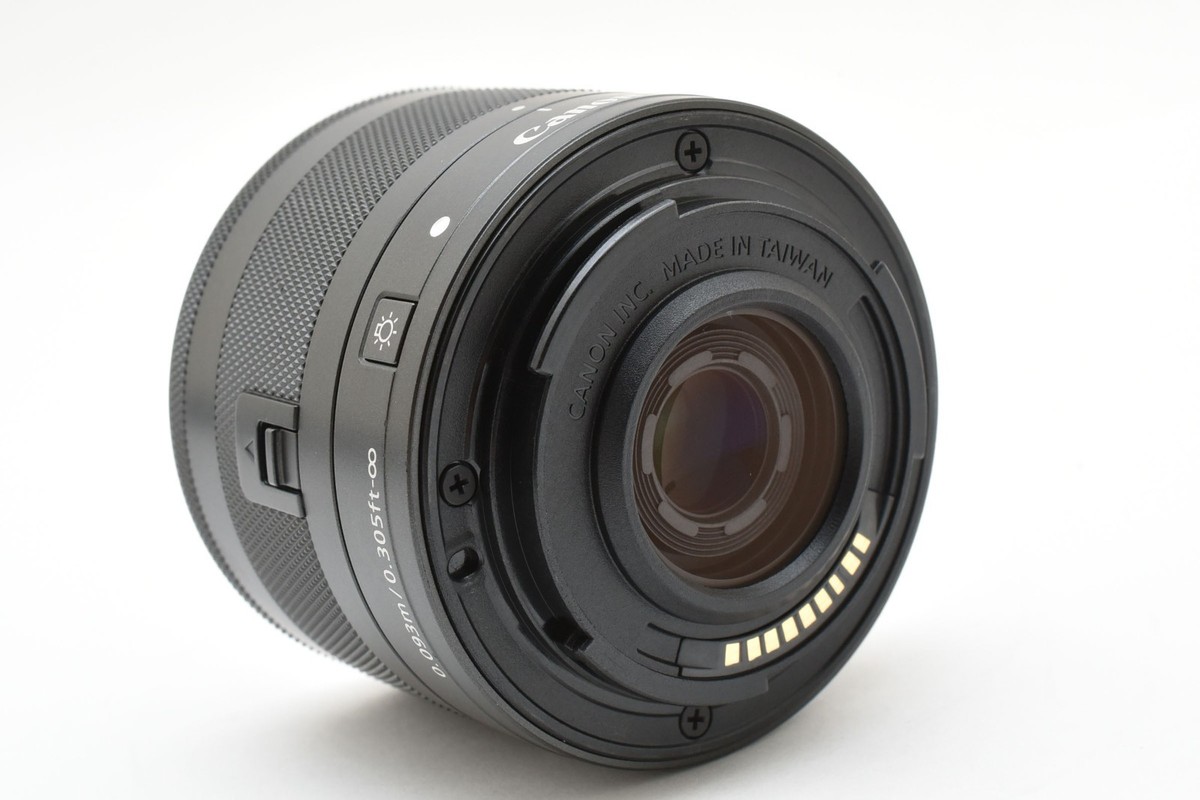 Canon EF-M 28mm F/3.5 Macro IS STM Lens w/ Cap From JAPAN [Exc+++