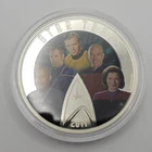2017 Canada $30 2oz .9999 Silver Proof Coin Round RCM Star Trek - Five Captains