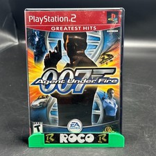 007 Agent Under Fire PS2 Greatest Hits (PlayStation 2, 2001) CIB