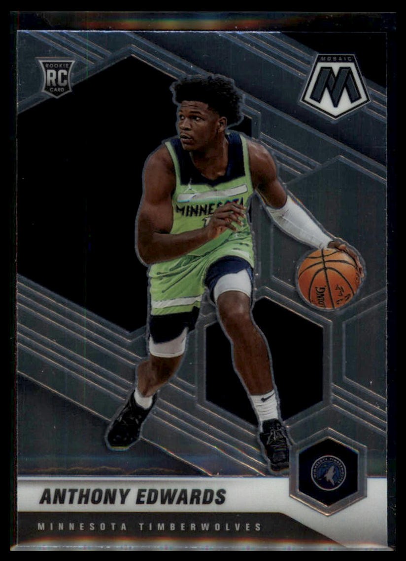 Anthony Edwards 2020-21 Panini Mosaic #201 Rookie Minnesota Timberwolves
