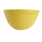 Vintage Pyrex Primary Yellow #402 Glass 1 1/2 Qt Nesting Mixing Bowl Made in USA