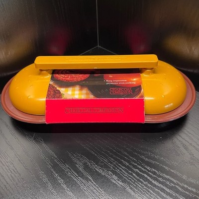 Charcoal Companion Double Hamburger Press Burger Patty Maker NEW w/ Package