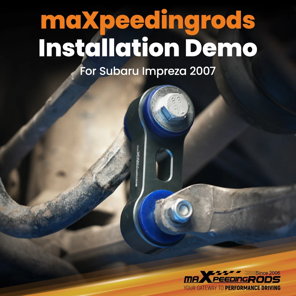 Kit de eslabones de extremo de barra estabilizadora delanteros y traseros para Subaru Impreza WRX WAGON 1993-2006 07 Foto 4 de 4