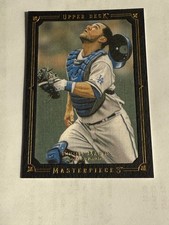 2008 Upper Deck Masterpieces Black Frame Russell Martin #79