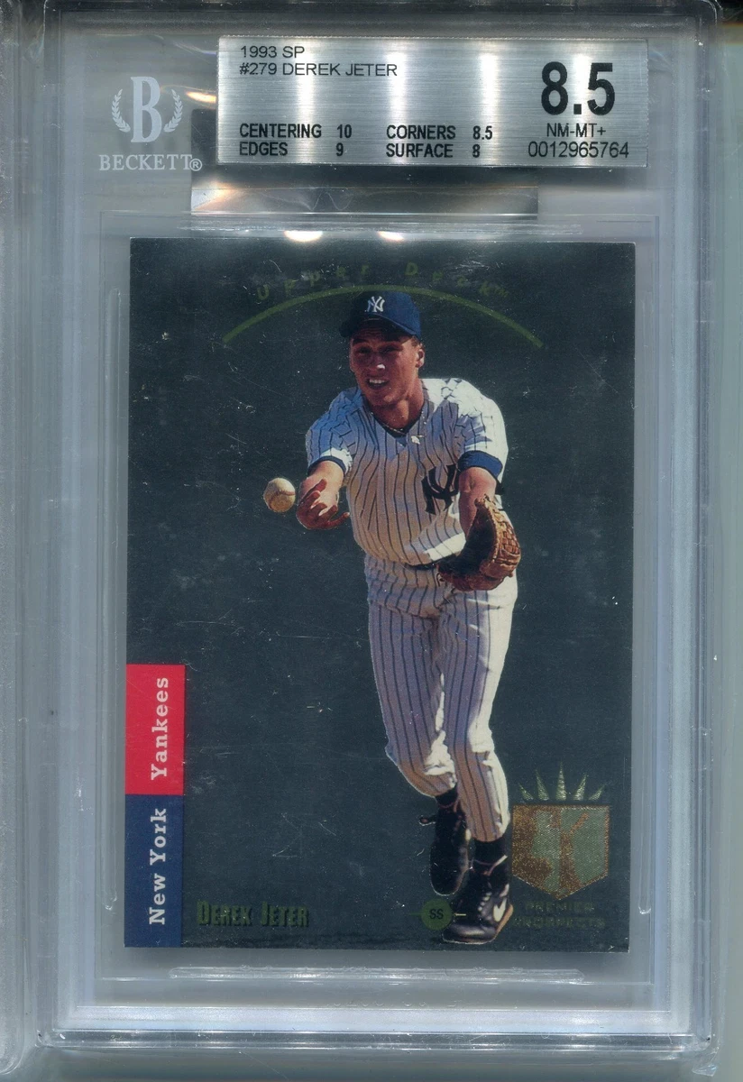 Derek Jeter Beckett Grading Services (BGS) 8.5 Graded Baseball Sports  Trading Cards & Accessories Rookie for sale | eBay