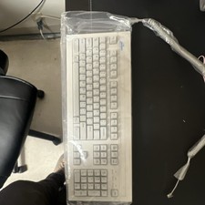 SpaceLabs Medical EPC US Wired White QWERTY English Keyboard 80194-1