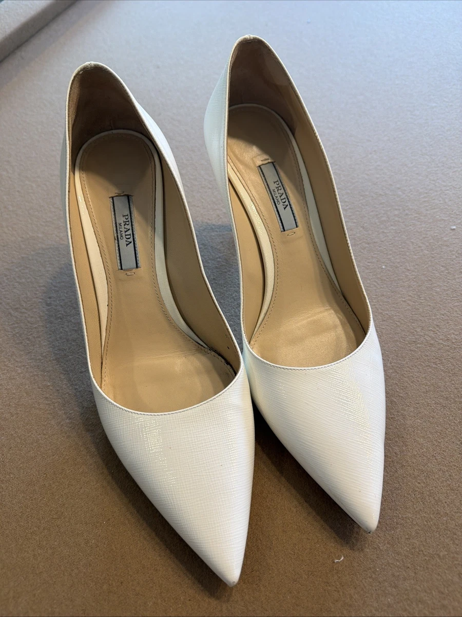 PRADA White Heels for Women for sale | eBay