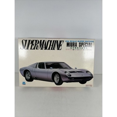YODEL 1/24 SCALE SUPERMACHINE MIURA SPECIAL PLASTIC MODEL KIT #YPM-12 **READ**