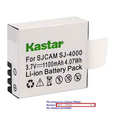 Kastar Replacement Battery for Eken PG1050 & Eko Ultra HD 4K Wifi Camera