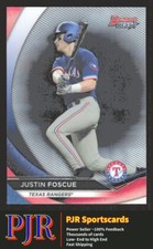 2020 Bowman's Best #TP-6 Justin Foscue  Top Prospects Texas Rangers