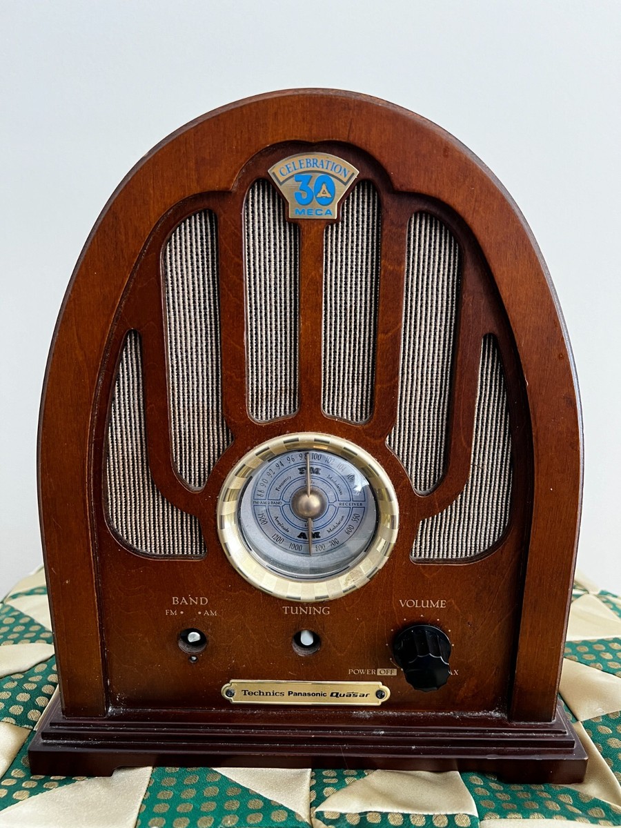 【良品】Panasonic RE-30 レトロデザイン AM/FM ラジオ VTG Panasonic RE-30 AM/FM Radio WORKS! READ DESC- MISSING KNOB! | eBay