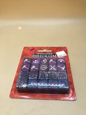 Grand Alliance Death Dice Set Underworlds Warhammer AOS Age of Sigmar Direchasm