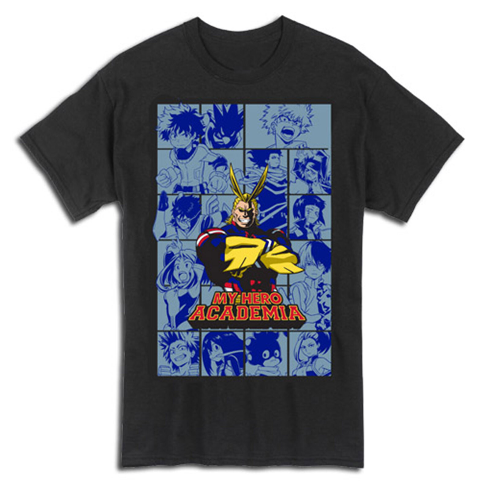 Мужская футболка с панелями My Hero Academia Group, НОВАЯ В НАЛИЧИИ
