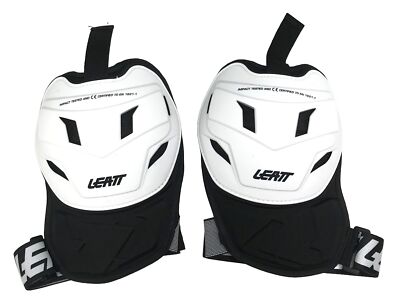 Leatt 5.5 Pro HD Chest Protector Shoulder Guards White SM-XL