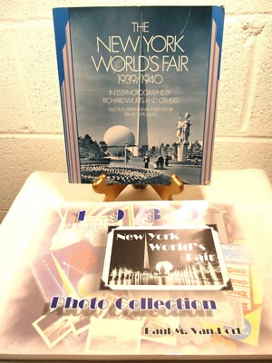 TWO 1939 NEW YORK FAIR PHOTO COLLECTIONS BY RICHARD WURTS & PAUL VAN DORT SIGNED