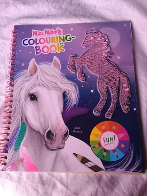 Miss Melody Colouring Book