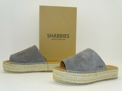Shabbies Amsterdam Damen Pantoffeln Pantoletten Hausschuhe Sommer neu Gr.37