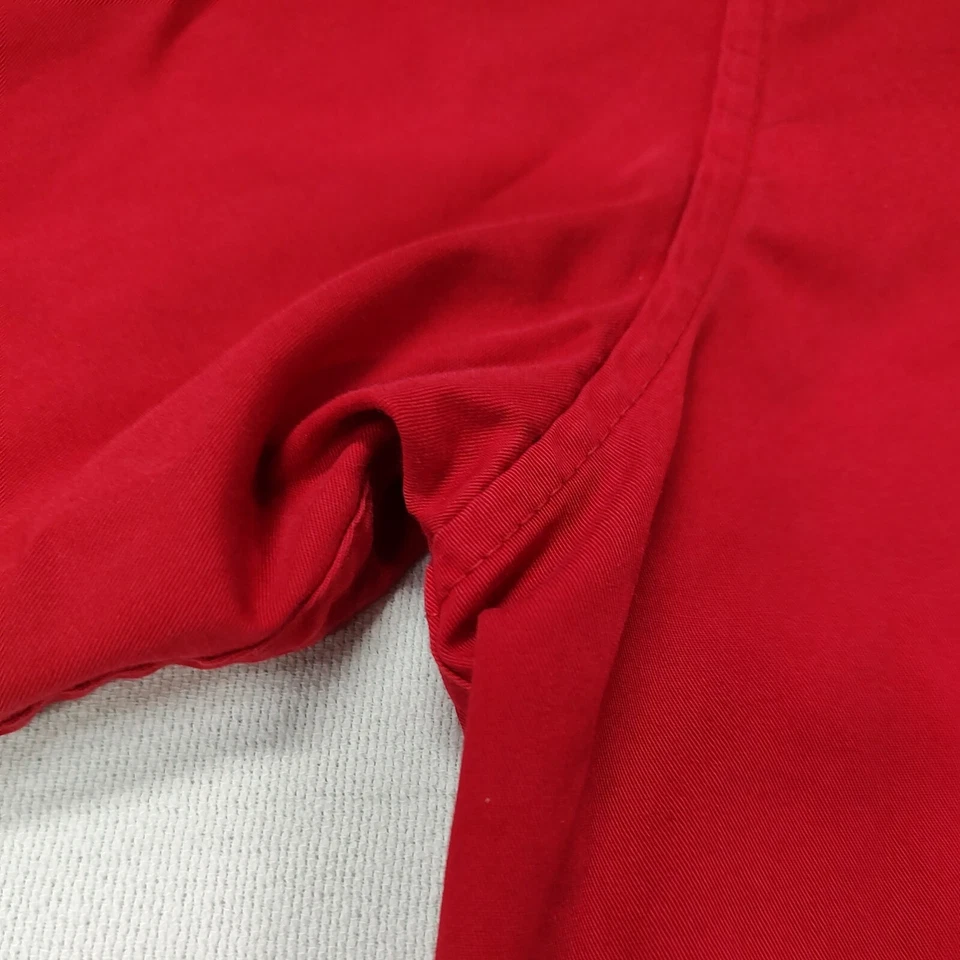 Feather Lite Men's Long Sleeve Red XL Button Down Collared Shirt. - Image 3 of 4