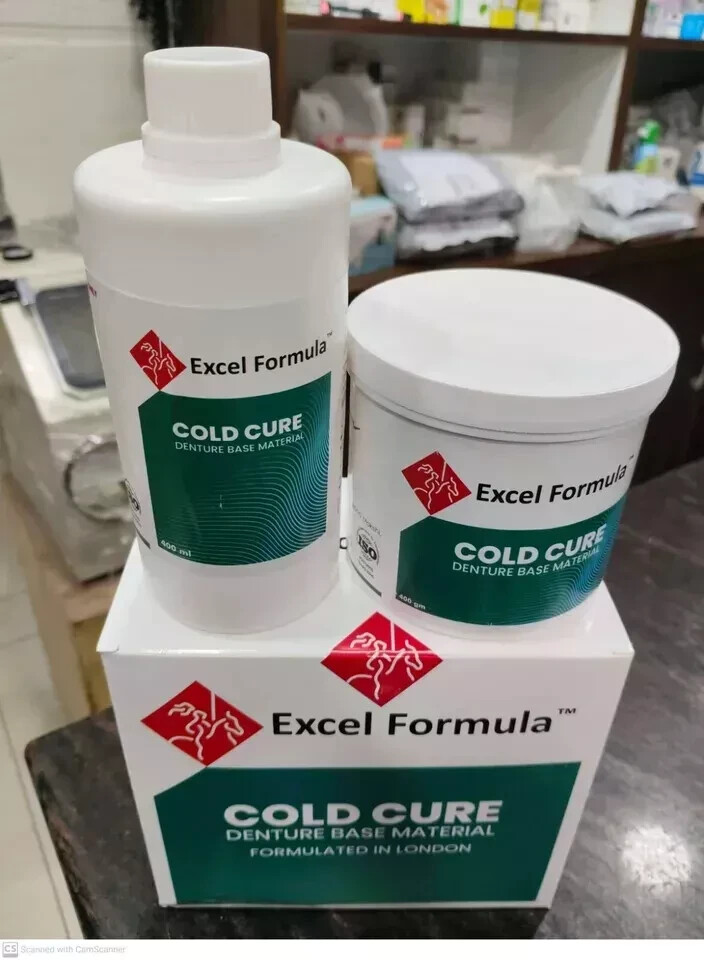 Dental Self-Cure Denture Base and Repair PL Set Formulated in London