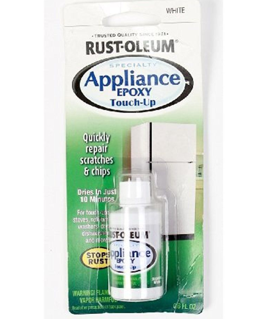 RustOleum 203000 Specialty Appliance Epoxy Touch Up, 0.6 Oz, WHITE NEW
