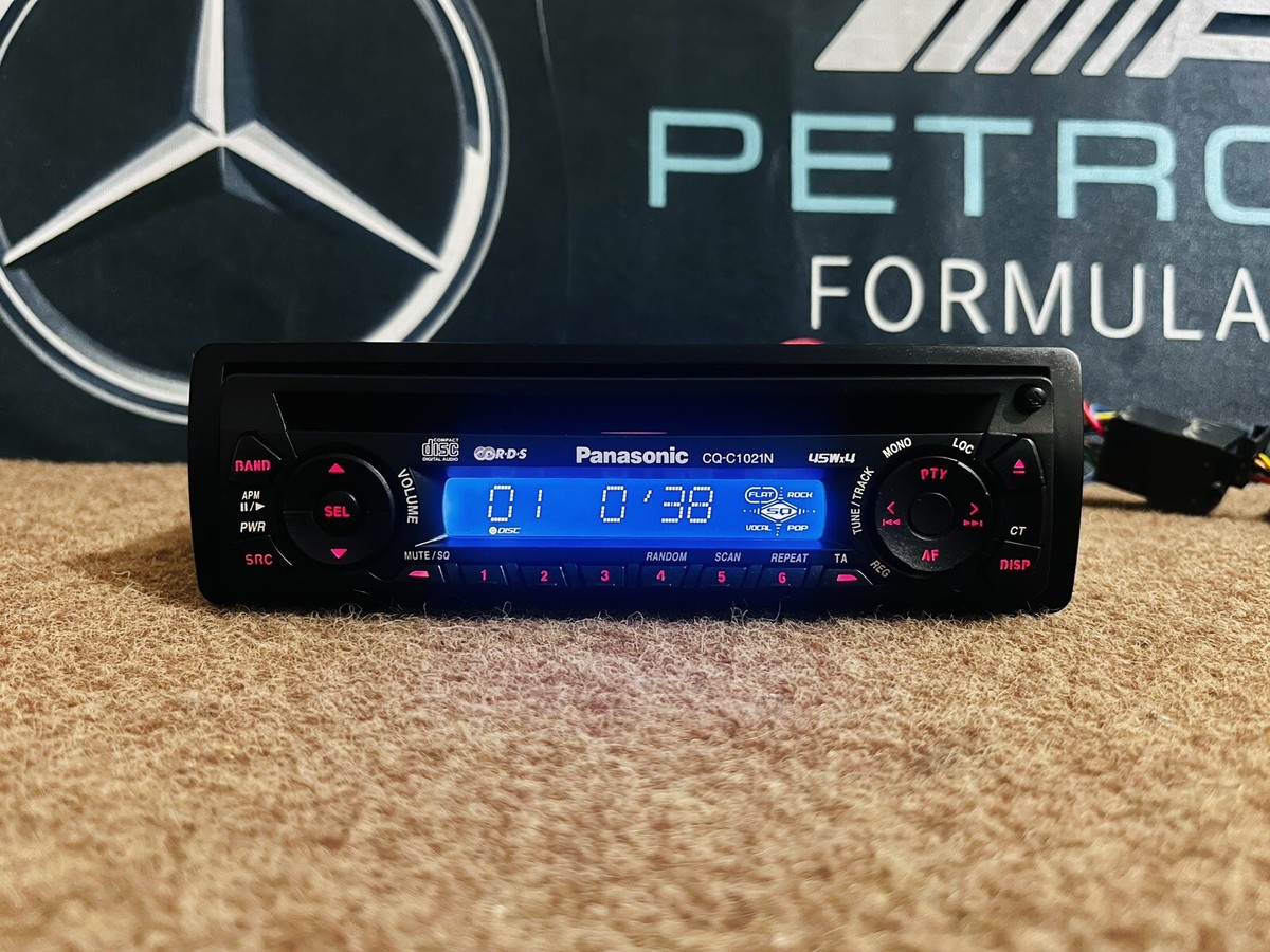 Panasonic CQ-C1021N RDS Car Radio FM/AM CD Player OldTimer Made In