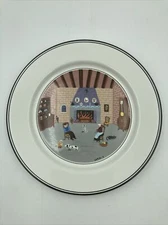 Villeroy Boch Design Naif Salad Plate By the Fireside 8" LaPlau