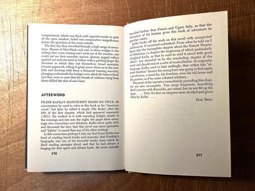 Franz Kafkas Amerika: Die neuen Klassiker, 1948, New Directions, fast schön mit DJ - Bild 4 von 4