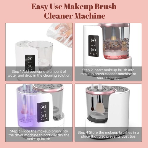 Automatic Makeup Brush Cleaner And Dryer for All Makeup Brush Types - Picture 4 of 7