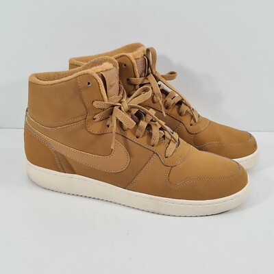 Size 10 - Nike Ebernon Mid SE Wheat - AV2478-700 