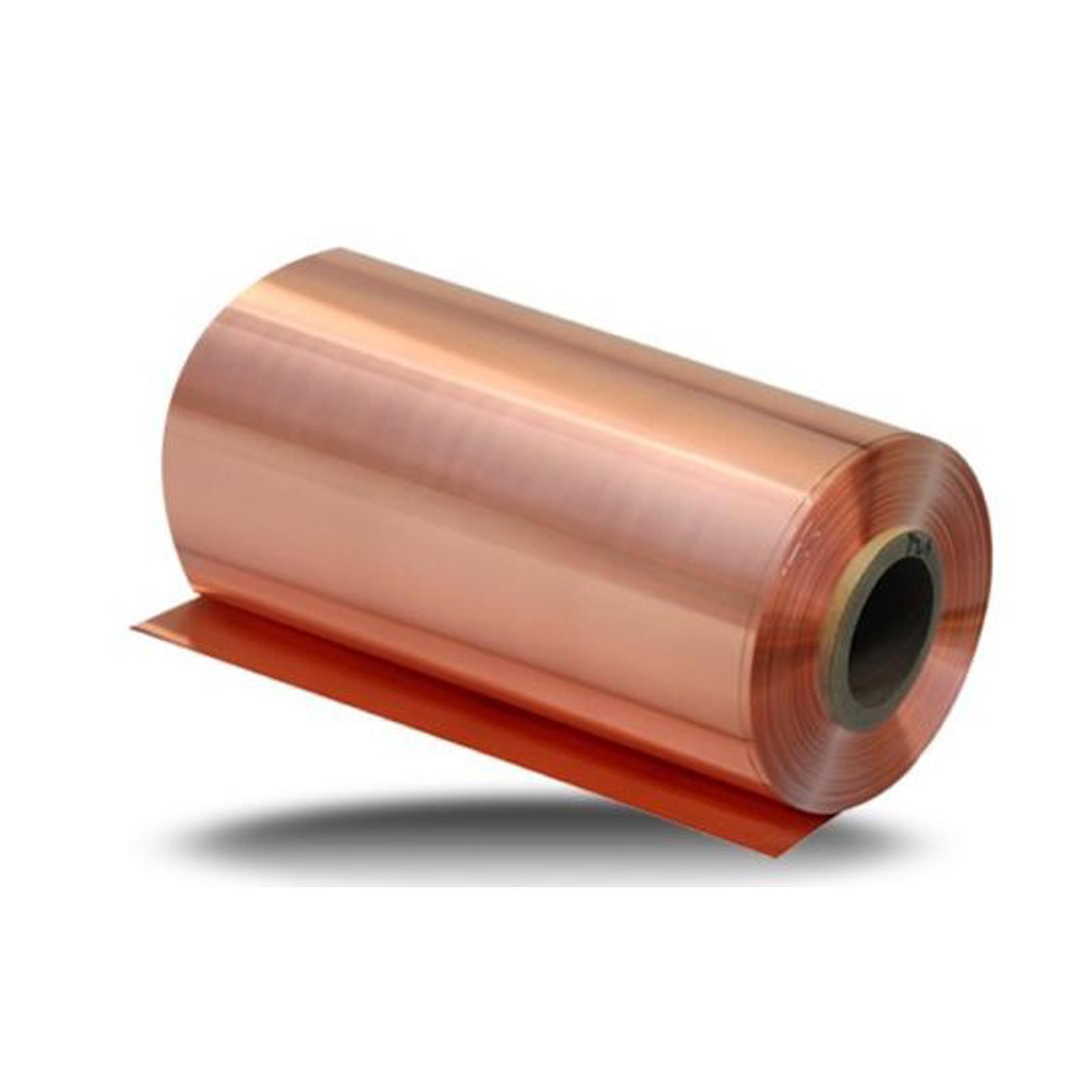 0.01mm x 100mm x 1000mm 99.9% Pure Copper Cu Metal Sheet Foil